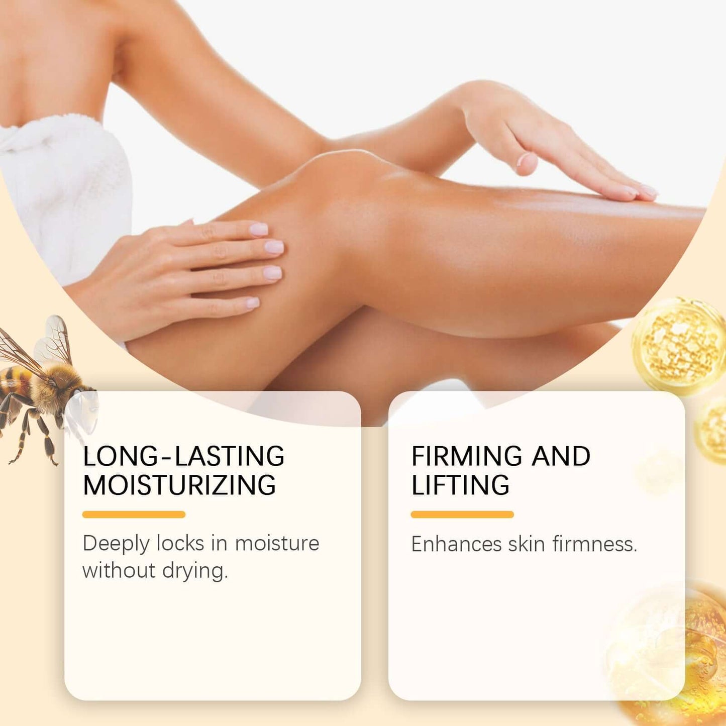 Mild Ingredients Nourish Skin Care Cream for Hydration promoting long-lasting moisturizing and firming benefits.